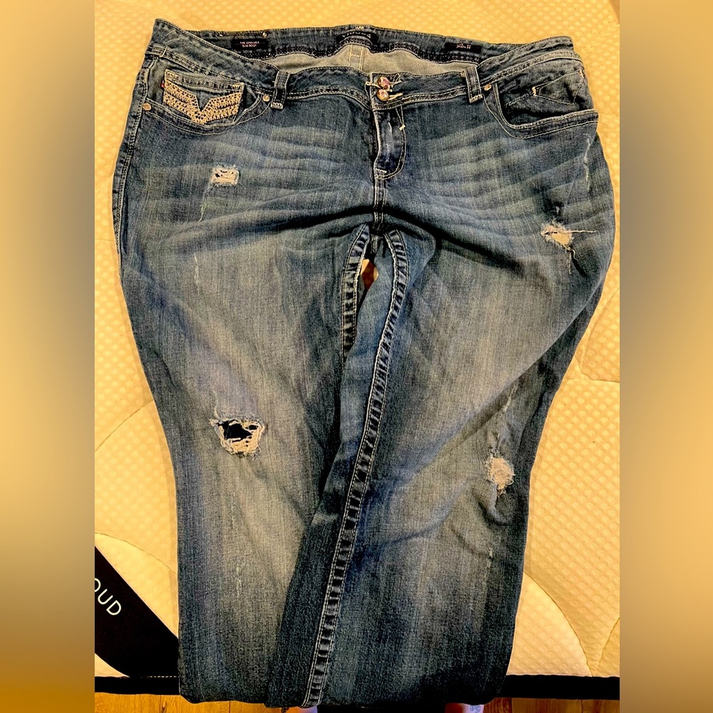 Size 24 plus size Vigoss Jeans.